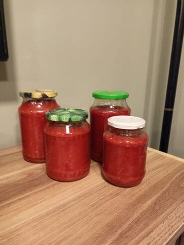 Capri türk biberi ve pomidordan hazırlanib. 1 litrlik banka 5 AZN lalafo.az -da Capri türk biberi ve pomidordan hazırlanib. 1 litrlik banka 5 AZN