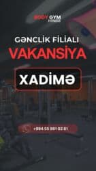 Xadimə tələb olunur, 46 yaşdan yuxarı, 1 ildən az təcrübə, 1/1, Aylıq ödəniş lalafo.az -da Xadimə tələb olunur, 46 yaşdan yuxarı, 1 ildən az təcrübə, 1/1, Aylıq ödəniş
