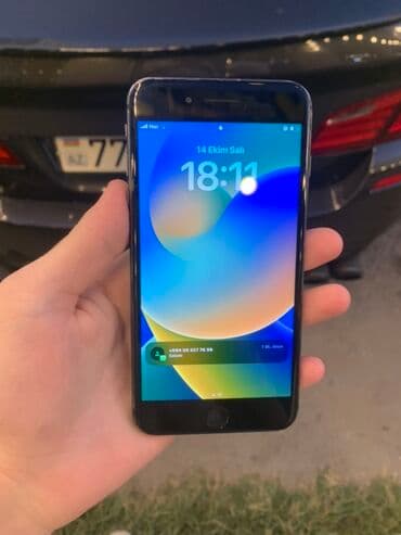 IPhone 8 Plus, Space Gray, Barmaq izi lalafo.az -da IPhone 8 Plus, Space Gray, Barmaq izi