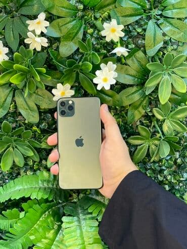 IPhone 11 Pro Max, 64 GB, Matte Midnight Green, Zəmanət, Face ID lalafo.az -da IPhone 11 Pro Max, 64 GB, Matte Midnight Green, Zəmanət, Face ID