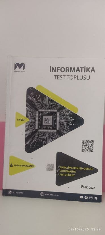 İnformatika 11-ci sinif, 2022 il, Pulsuz çatdırılma lalafo.az -da İnformatika 11-ci sinif, 2022 il, Pulsuz çatdırılma