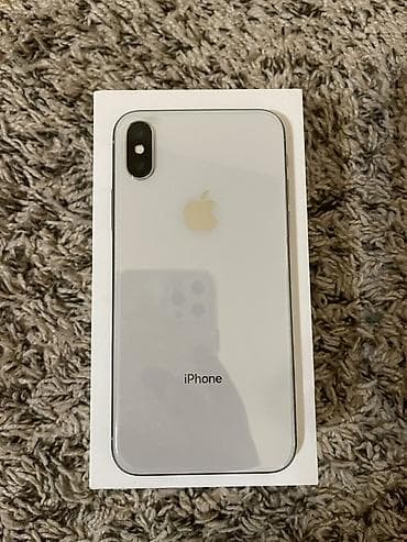 IPhone X, 1 TB, Gümüşü, Simsiz şarj lalafo.az -da IPhone X, 1 TB, Gümüşü, Simsiz şarj