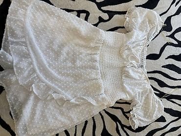 Ağ rəngli qısa qadın paltarı - Model: kvadrat açıq yaxalı, qısa lalafo.az -da Ağ rəngli qısa qadın paltarı - Model: kvadrat açıq yaxalı, qısa