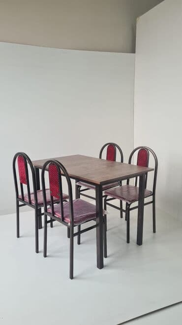 Mətbəx üçün, Yeni, Açılmayan, Dördbucaq masa, 4 stul lalafo.az -da Mətbəx üçün, Yeni, Açılmayan, Dördbucaq masa, 4 stul
