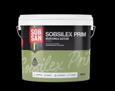 Silikonlu Fasad üçün boya, SOBSAN, 25 kq, Suya davamlı lalafo.az -da Silikonlu Fasad üçün boya, SOBSAN, 25 kq, Suya davamlı