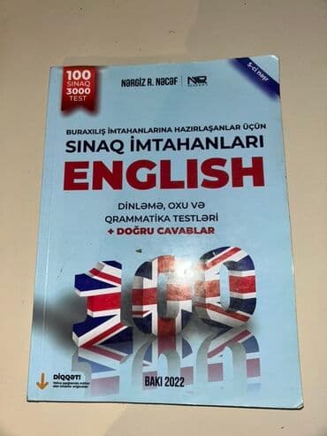 Məhsul: “Sinaq İmtahanları – English” hazırlıq kitabı (5-ci nəşr) lalafo.az -da Məhsul: “Sinaq İmtahanları – English” hazırlıq kitabı (5-ci nəşr)