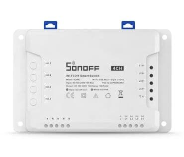 Выключатели: Sonoff 4CH Wi-Fi ağıllı keçid, elektrik cihazlarınızı uzaqdan idarə at lalafo.az — 3 Выключатели: Sonoff 4CH Wi-Fi ağıllı keçid, elektrik cihazlarınızı uzaqdan idarə — 3