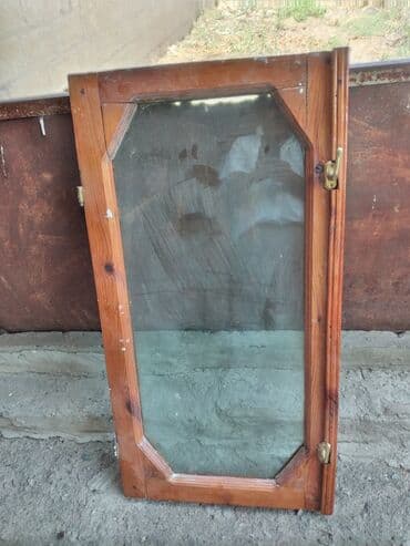 Taxta çərçivəli şüşə pəncərə qanadı - Material: təbii ağac çərçivə lalafo.az -da Taxta çərçivəli şüşə pəncərə qanadı - Material: təbii ağac çərçivə