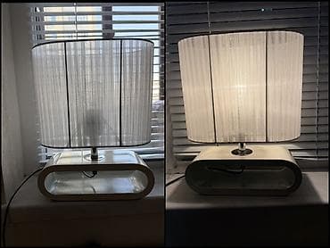 Masaüstü lampa – müasir dizayn - Rəng: ağ (isti ağ işıq effekti ilə) lalafo.az -da Masaüstü lampa – müasir dizayn - Rəng: ağ (isti ağ işıq effekti ilə)