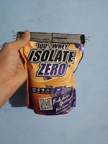 Другое спортивное питание: 100% Whey Isolate Zero – 400 g (yalnız 1 qaşıq istifadə olunmub) at lalafo.az — 1 Другое спортивное питание: 100% Whey Isolate Zero – 400 g (yalnız 1 qaşıq istifadə olunmub) — 1