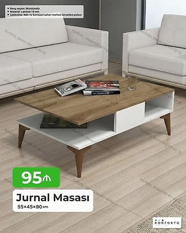 Jurnal masası – müasir dizayn Ölçü: 55 × 45 × 90 sm Material: 18 mm lalafo.az -da Jurnal masası – müasir dizayn Ölçü: 55 × 45 × 90 sm Material: 18 mm