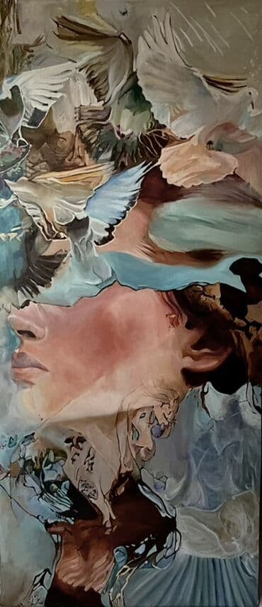 Məsul: Orijinal yağlı boya tablo – “Quşların xatirəsi” lalafo.az -da Məsul: Orijinal yağlı boya tablo – “Quşların xatirəsi”