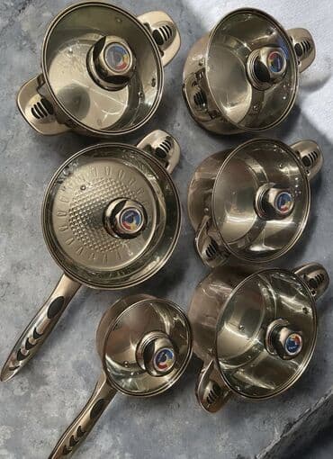 BYD: Кастрюля, цвет - Серебристый, Нержавеющая сталь at lalafo.az — 4 BYD: Кастрюля, цвет - Серебристый, Нержавеющая сталь — 4