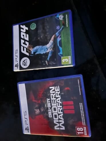 PS5 üçün iki ədəd orijinal disk oyun paketi. 1) EA Sports FC 24 – lalafo.az -da PS5 üçün iki ədəd orijinal disk oyun paketi. 1) EA Sports FC 24 –