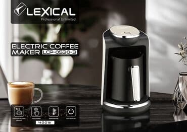 Qəhvəbişirən Lexical, Elektrik turka, Yeni, Ünvandan götürmə, Pulsuz çatdırılma, Ödənişli çatdırılma lalafo.az -da Qəhvəbişirən Lexical, Elektrik turka, Yeni, Ünvandan götürmə, Pulsuz çatdırılma, Ödənişli çatdırılma