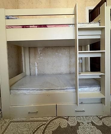 Oğlan və qız üçün, Çarpayı, Matras ilə, Siyirməli, Laminat lalafo.az -da Oğlan və qız üçün, Çarpayı, Matras ilə, Siyirməli, Laminat