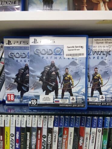 God of War, Macəra, Disk, PS5 (Sony PlayStation 5) lalafo.az -da God of War, Macəra, Disk, PS5 (Sony PlayStation 5)
