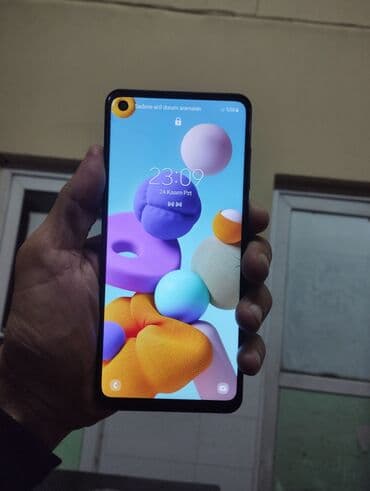 Samsung Galaxy A21S, 64 GB, rəng - Bənövşəyi, İki sim kartlı lalafo.az -da Samsung Galaxy A21S, 64 GB, rəng - Bənövşəyi, İki sim kartlı