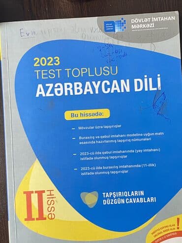 Azərbaycan dili Testlər 9-cu sinif, 2-ci hissə, 2023 il lalafo.az -da Azərbaycan dili Testlər 9-cu sinif, 2-ci hissə, 2023 il