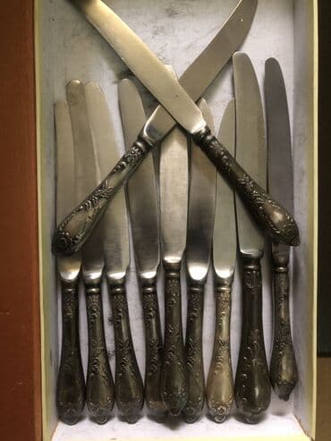 Gedimi bıçaglar 11 eded Klassik dizaynı və eyni naxışlı sapları ilə lalafo.az -da Gedimi bıçaglar 11 eded Klassik dizaynı və eyni naxışlı sapları ilə