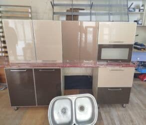 Mətbəx mebeli satılır. Qiymət 275 azn. Ölçü 2.20sm, üzərində moyka lalafo.az -da Mətbəx mebeli satılır. Qiymət 275 azn. Ölçü 2.20sm, üzərində moyka