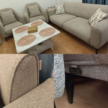 İşlənmiş, Divan, 2 kreslo, Bazasız, Açılmayan lalafo.az -da İşlənmiş, Divan, 2 kreslo, Bazasız, Açılmayan