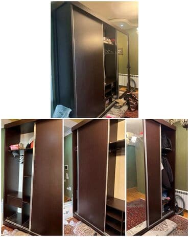 İşlənmiş, 3 qapılı Düz dolab, Qarderob, paltar dolabı lalafo.az -da İşlənmiş, 3 qapılı Düz dolab, Qarderob, paltar dolabı