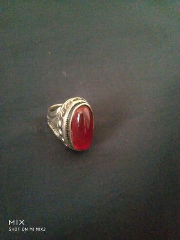 Üzük, Gümüş, 830 Əyar, Yaqut lalafo.az -da Üzük, Gümüş, 830 Əyar, Yaqut