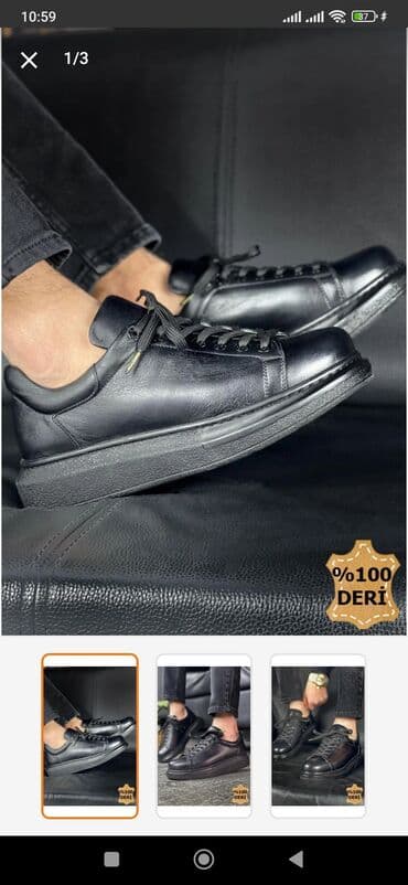 Məhsul: Kişi gündəlik idman tərzli ayaqqabı - Material: 100% təbii lalafo.az -da Məhsul: Kişi gündəlik idman tərzli ayaqqabı - Material: 100% təbii