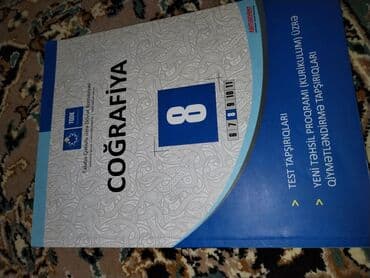Məhsul: Coğrafiya test toplusu – 8-ci sinif Təsvir: - Nəşriyyat lalafo.az -da Məhsul: Coğrafiya test toplusu – 8-ci sinif Təsvir: - Nəşriyyat