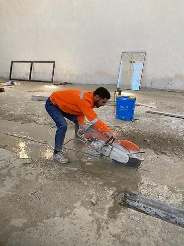 Beton kəsilməsi xidməti - Armaturlu və armaturesiz betonun düzxətli at lalafo.az Beton kəsilməsi xidməti - Armaturlu və armaturesiz betonun düzxətli