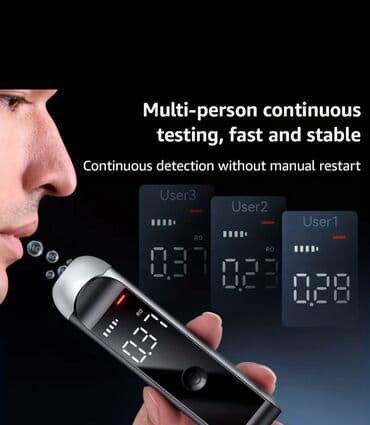 Ağızdan üfürmə ilə alkoqol səviyyəsinin ölçülməsi üçün portativ spirt lalafo.az -da Ağızdan üfürmə ilə alkoqol səviyyəsinin ölçülməsi üçün portativ spirt