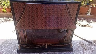 Retro üslublu İran peci - Klassik, teatra bənzər ön panel dizaynı at lalafo.az Retro üslublu İran peci - Klassik, teatra bənzər ön panel dizaynı