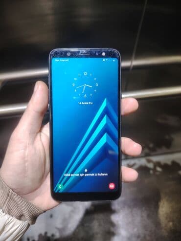 Samsung Galaxy A6 Plus, 32 GB, rəng - Qara, Barmaq izi lalafo.az -da Samsung Galaxy A6 Plus, 32 GB, rəng - Qara, Barmaq izi