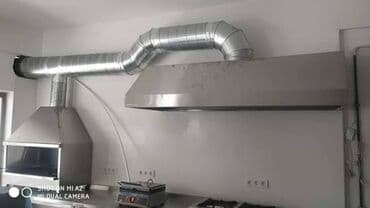 Sənaye tipli mətbəx üçün havalandırma sistemi - Paslanmayan poladdan lalafo.az -da Sənaye tipli mətbəx üçün havalandırma sistemi - Paslanmayan poladdan