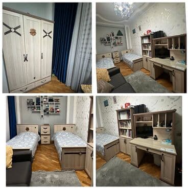 Oğlan üçün, İşlənmiş, 2 təknəfərlik çarpayı, Dolab, Komod, Yazı masası lalafo.az -da Oğlan üçün, İşlənmiş, 2 təknəfərlik çarpayı, Dolab, Komod, Yazı masası