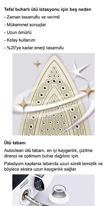 Tefal Pro Express buxar generatorlu ütü - Güclü buxar stansiyası lalafo.az -da — 6 Tefal Pro Express buxar generatorlu ütü - Güclü buxar stansiyası — 6