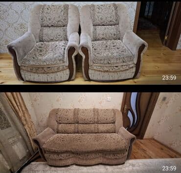 Divan acilan + 2kreslo. Hec bir problemi yoxdur . Qiymet 60 azn. Unvan lalafo.az -da Divan acilan + 2kreslo. Hec bir problemi yoxdur . Qiymet 60 azn. Unvan