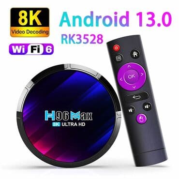 Новый Смарт ТВ приставка TV box 4 ГБ / 32 ГБ, Android, Самовывоз, Бесплатная доставка, Платная доставка at lalafo.az — 1 Новый Смарт ТВ приставка TV box 4 ГБ / 32 ГБ, Android, Самовывоз, Бесплатная доставка, Платная доставка — 1