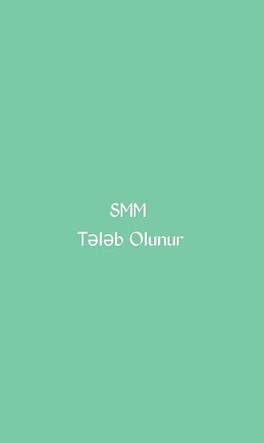SMM menecer tələb olunur lalafo.az -da SMM menecer tələb olunur