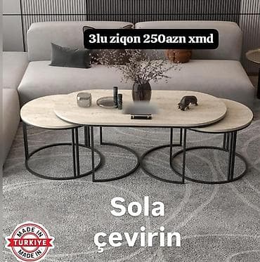 Oval masa, Açılmayan, Təkərsiz, Türkiyə, Zəmanətsiz lalafo.az -da Oval masa, Açılmayan, Təkərsiz, Türkiyə, Zəmanətsiz