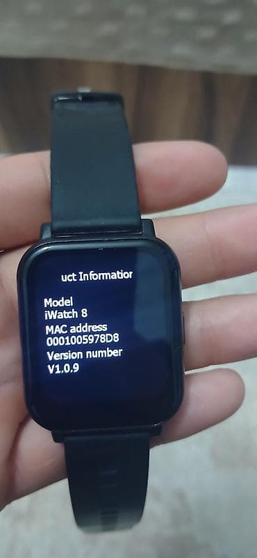 Smart saat, Smart, Sensor ekran, rəng - Qara lalafo.az -da Smart saat, Smart, Sensor ekran, rəng - Qara