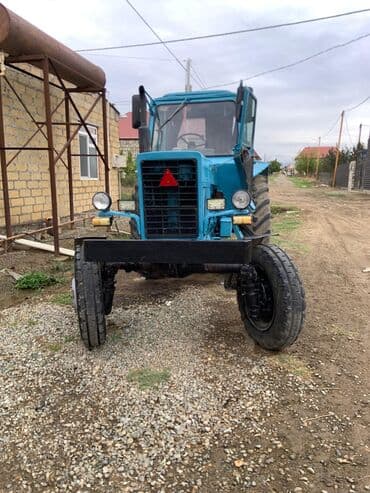 Traktor MTZ (mavi rəng) – arxada asılan çiləmə/otbiçən tipli “SURMAK” lalafo.az -da Traktor MTZ (mavi rəng) – arxada asılan çiləmə/otbiçən tipli “SURMAK”