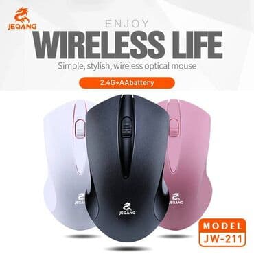 Mouse Jeqang JW-211 Mini portativ optik siçan 2.4G Güc növü: Batareya lalafo.az -da Mouse Jeqang JW-211 Mini portativ optik siçan 2.4G Güc növü: Batareya