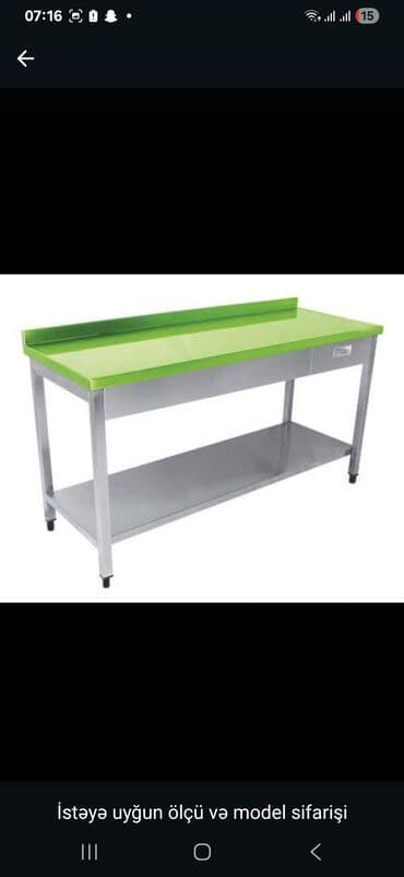 Dördbucaq masa, Açılmayan lalafo.az -da Dördbucaq masa, Açılmayan