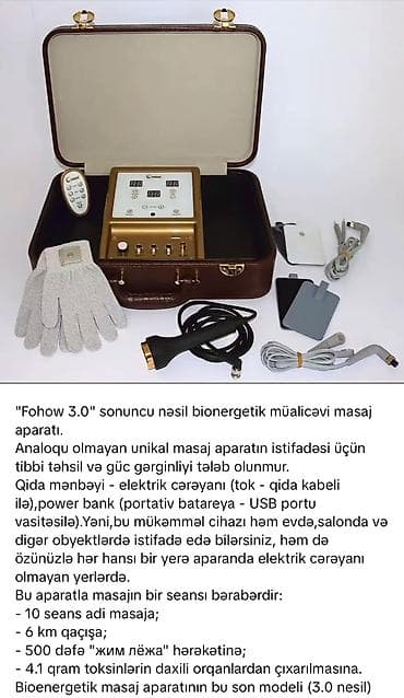 Masajor, Akupunktur, Üz üçün lalafo.az -da Masajor, Akupunktur, Üz üçün