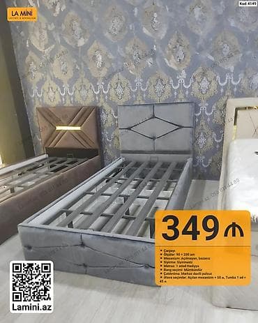 Çarpayı – La Mini (Kod: 4149 / 4150) - Ölçü: 90 × 200 sm - Mexanizm at lalafo.az Çarpayı – La Mini (Kod: 4149 / 4150) - Ölçü: 90 × 200 sm - Mexanizm