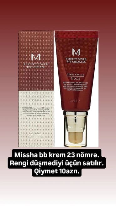BB və CC Krem, Missha lalafo.az -da BB və CC Krem, Missha