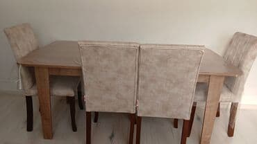 Qonaq otağı üçün, Yeni, Açılmayan, Dördbucaq masa, 6 stul lalafo.az -da Qonaq otağı üçün, Yeni, Açılmayan, Dördbucaq masa, 6 stul