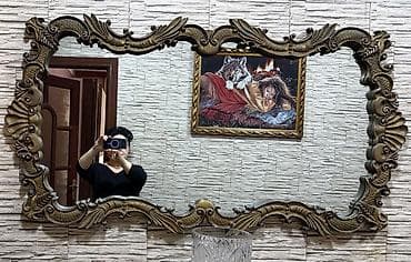 Güzgü Divar üçün, Düzbucaqlı, Dekorativ, Əl işi lalafo.az -da Güzgü Divar üçün, Düzbucaqlı, Dekorativ, Əl işi